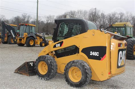 cat 246 skid steer prices|cat 246c auction results.